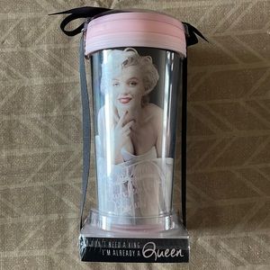 Marilyn Monroe travel mug